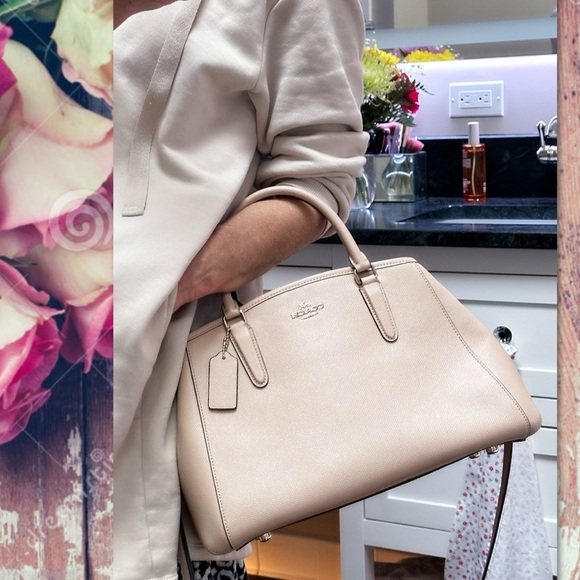 COACH NUDE BEIGE MARGOT CROSSBODY BAG / SATCHEL 57527 - Picture 13 of 16